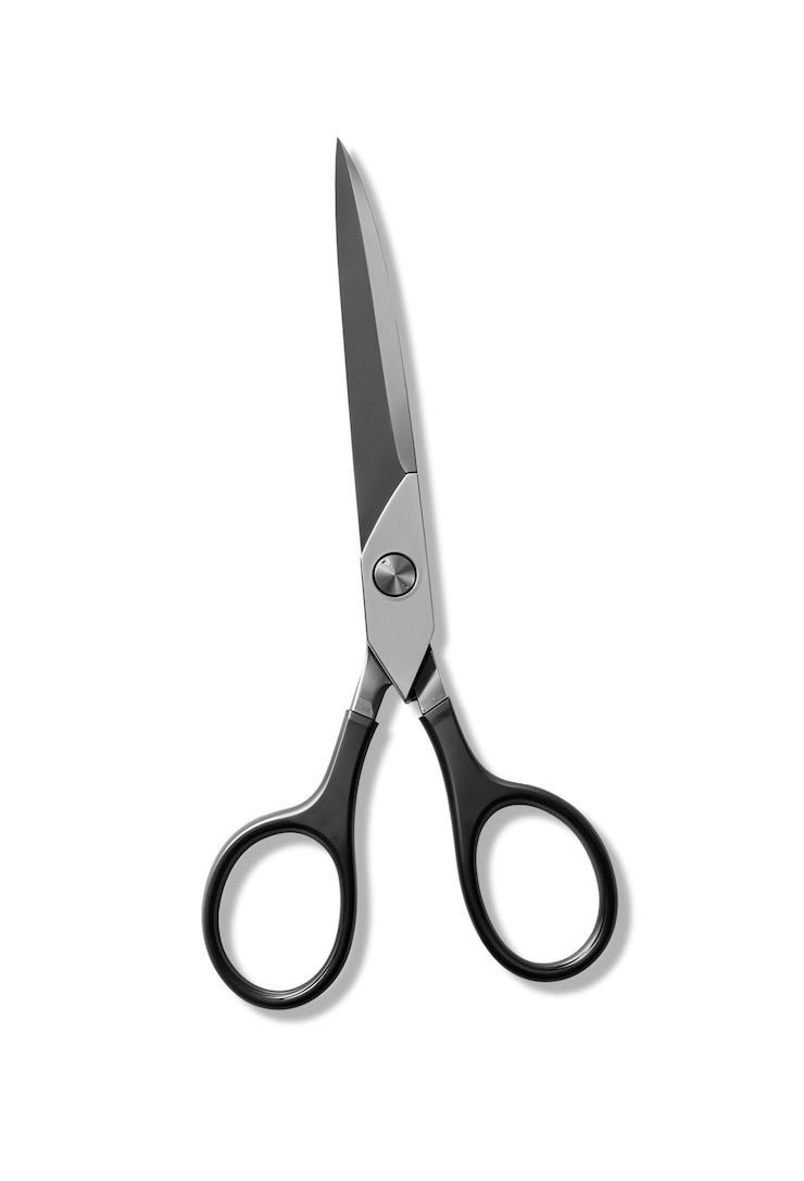 PSD Gratis close up on office supply scissors item