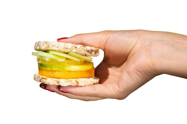 Gratis PSD close-up op heerlijke sandwich