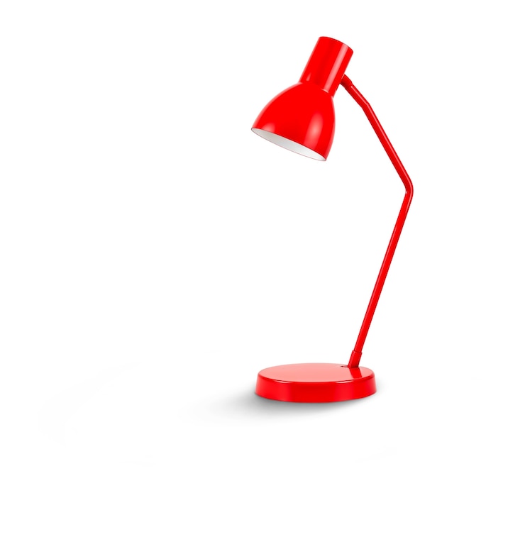 Gratis PSD close-up van een kantoorlamp