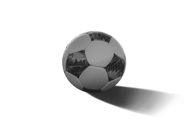 Close-up van een voetbal