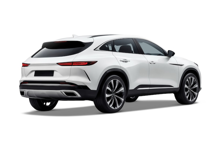 PSD gratuito coche aislado blanco