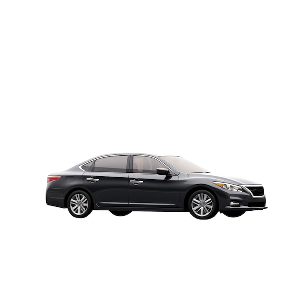Coche antiguo aislado