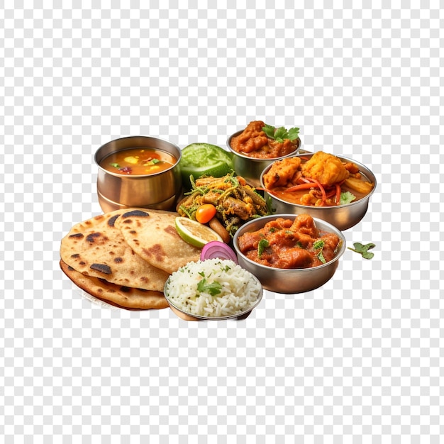 PSD gratuito cocina india aislada sobre fondo transparente