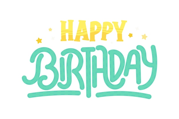 Colección de cartas de feliz cumpleaños