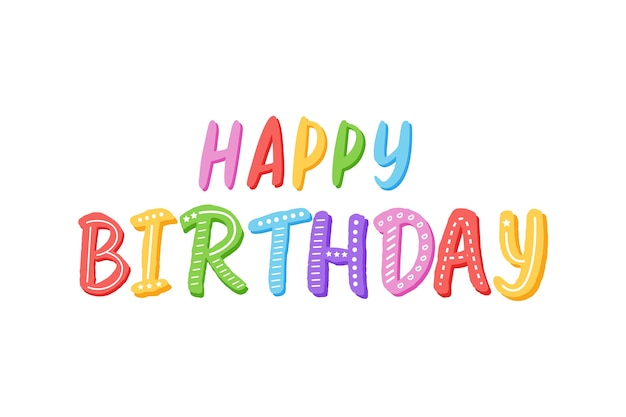Colección de cartas de feliz cumpleaños