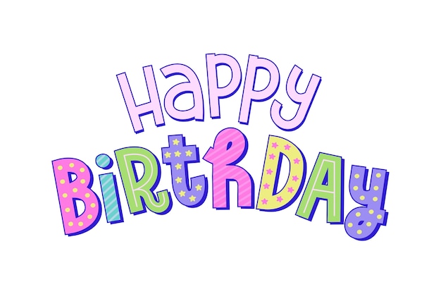 Colección de cartas de feliz cumpleaños