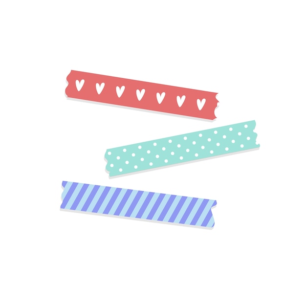 PSD gratuito colección washi tape