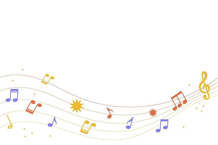 PSD Gratis collection of musical notes