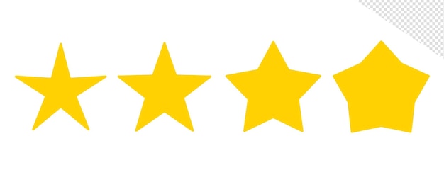 comentarios de los consumidores en forma de estrella editable