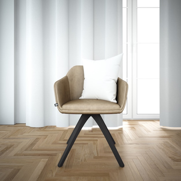 Gratis PSD comfortabele moderne stoel