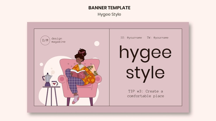 PSD Gratis comfortable place banner template