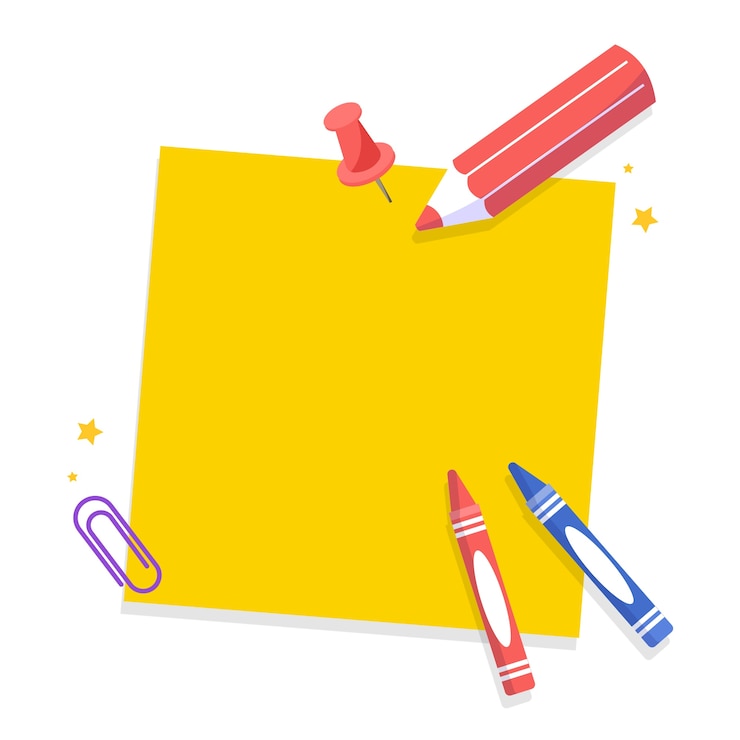 PSD gratuito composición de elementos escolares