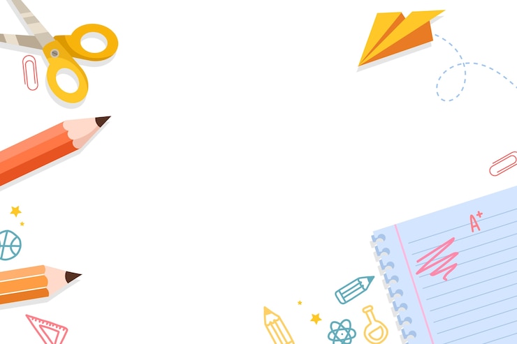 PSD gratuito composición de elementos escolares