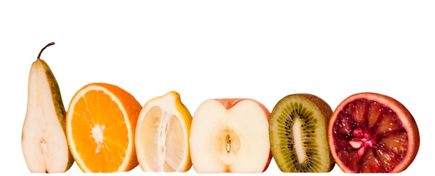 Composición de las frutas frescas