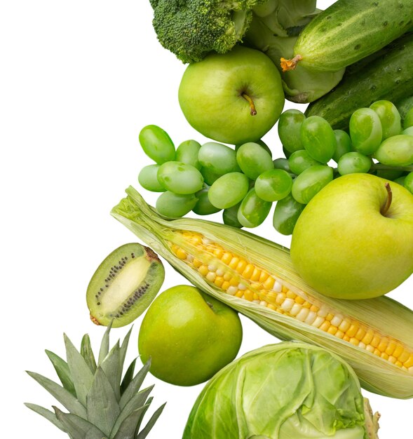 Composición de los frutos aislados
