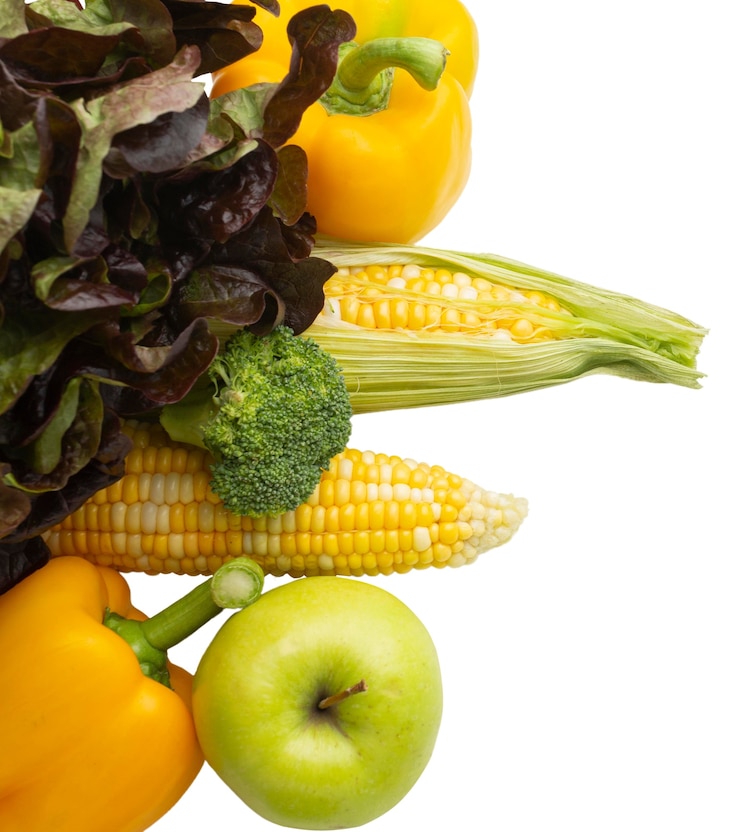 PSD gratuito composizione dei frutti isolati