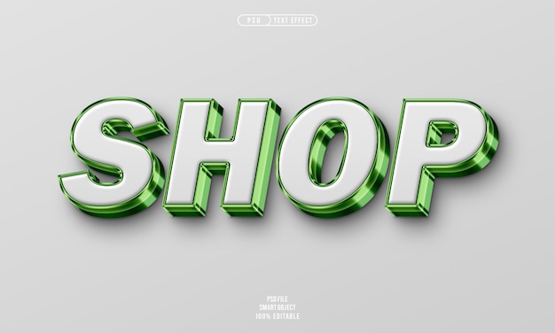 Comprar efecto de texto editable en 3d