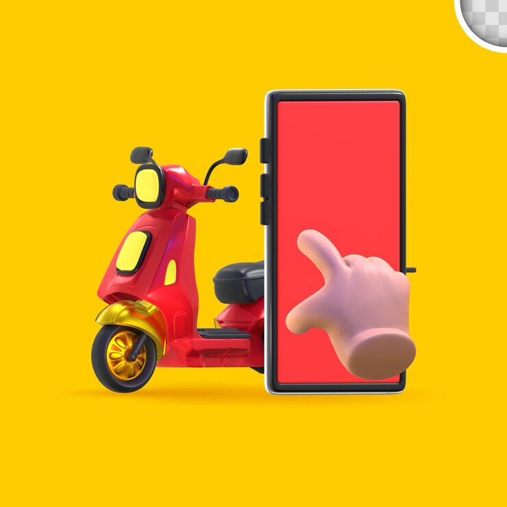 PSD gratuito compras en línea en concepto mínimo de teléfono inteligente.