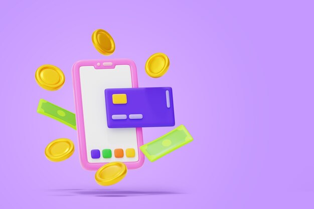 Concepto de economía con monedas de oro