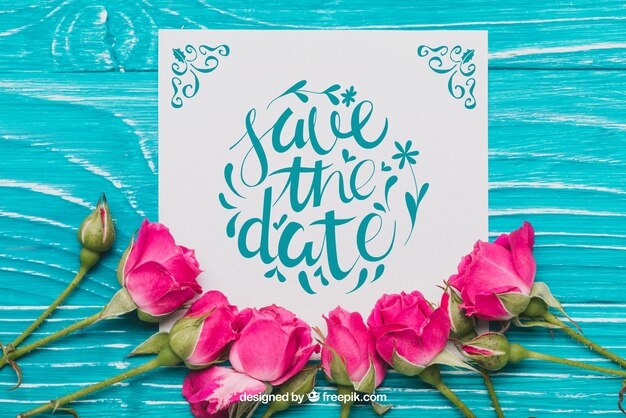 Concepto floral de boda