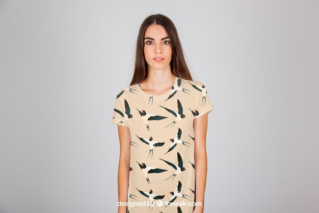 Concepto de moda femenina