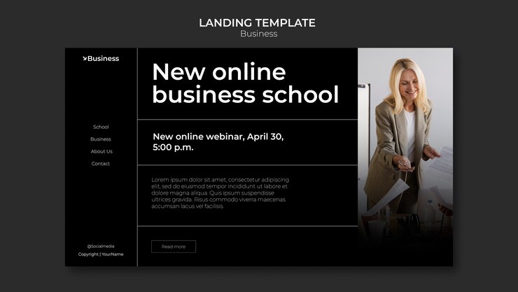 PSD gratuito concetto di business