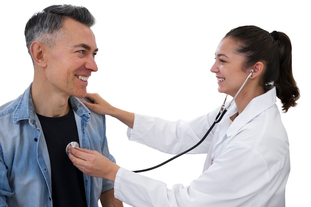 Control médico de rutina del paciente