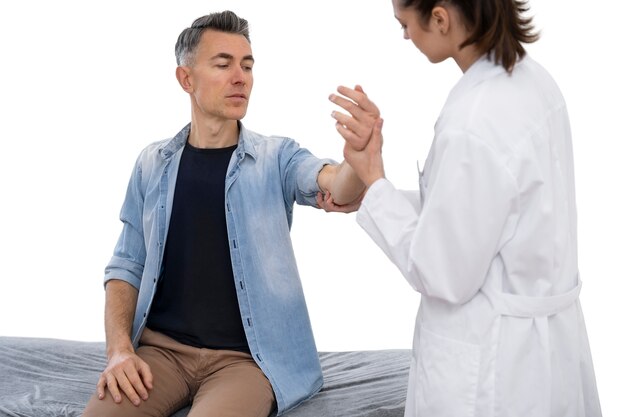 Control médico de rutina del paciente