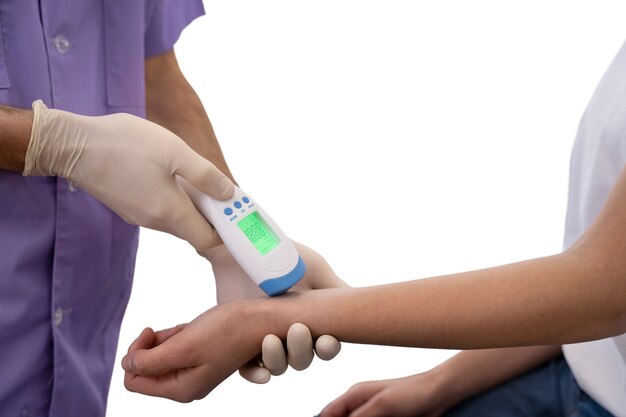 Control médico de rutina del paciente