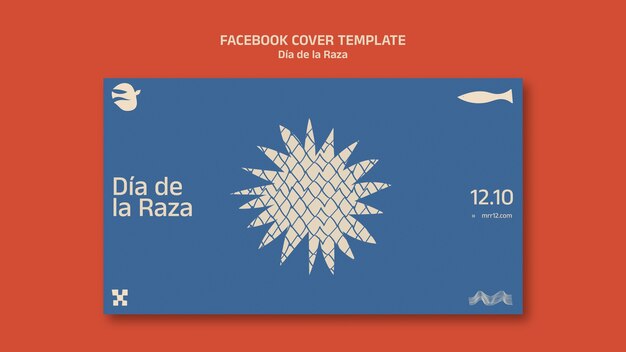 Copertina di facebook per la celebrazione di Día de la raza