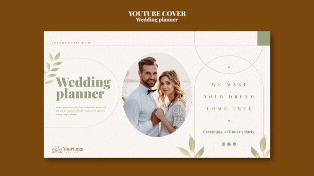 Copertina di wedding planner su youtube