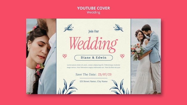Copertina youtube celebrazione matrimonio