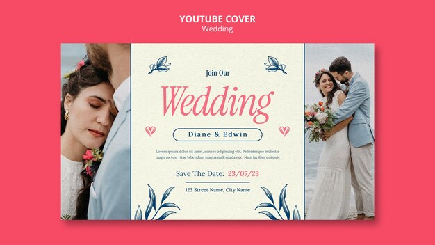 Copertina youtube celebrazione matrimonio