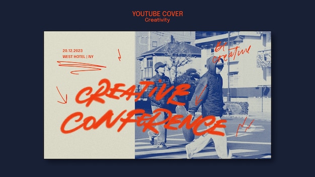 Copertina youtube della conferenza sulla creatività
