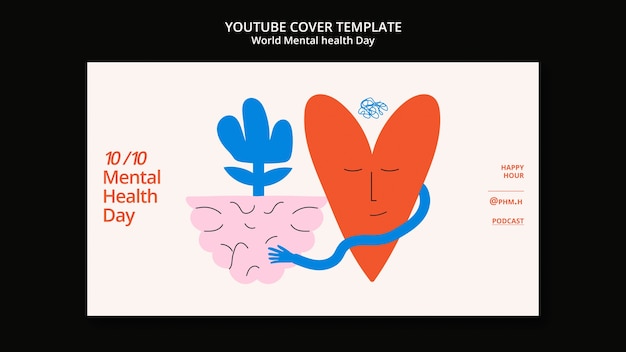 Copertina youtube della giornata mondiale della salute mentale