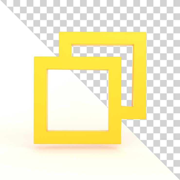 PSD gratuito copiar icono anverso