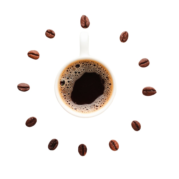 Coppa da caffè isolata