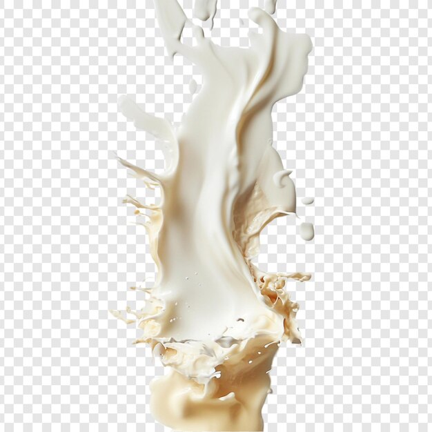 Creamy Milk Splash Un derramamiento dinámico de delicias lácteas