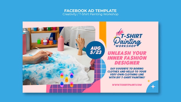 Creatividad conjunto de plantillas de anuncios de Facebook