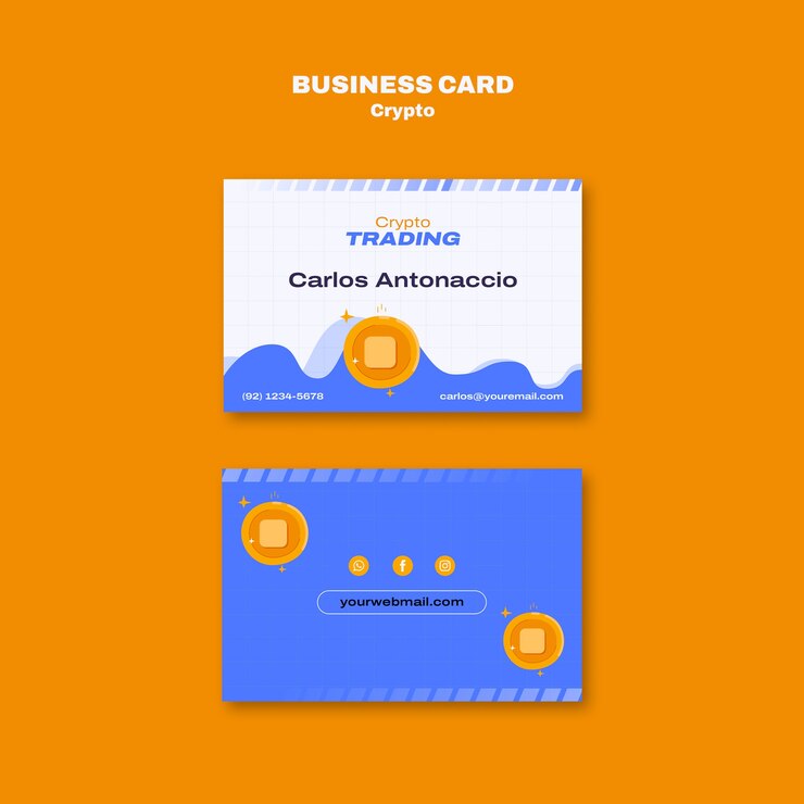 PSD Gratis crypto template design