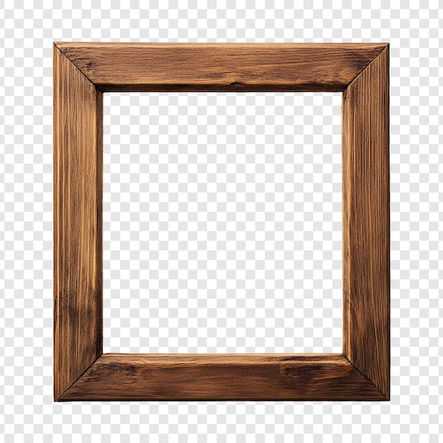 Cuadro de madera rústico cuadrado Un lienzo en blanco para sus recuerdos