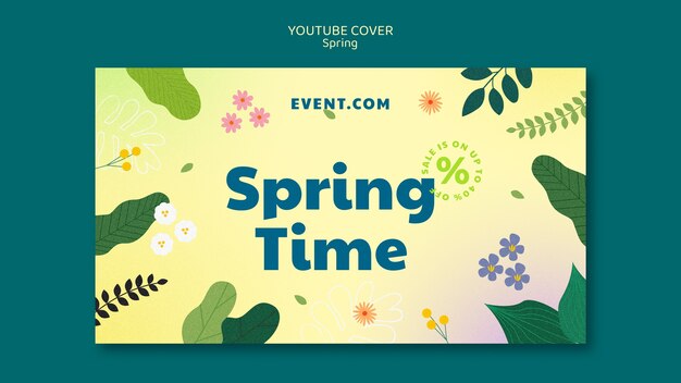 Cubierta de YouTube de la celebración de la primavera