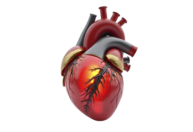 Cuore realistico 3D