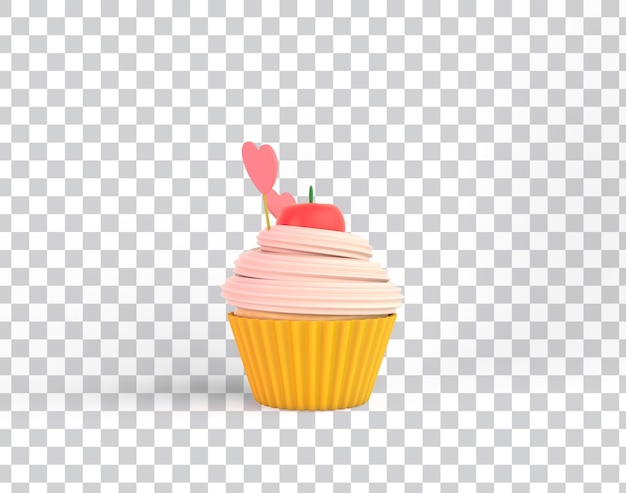 Gratis PSD cupcake