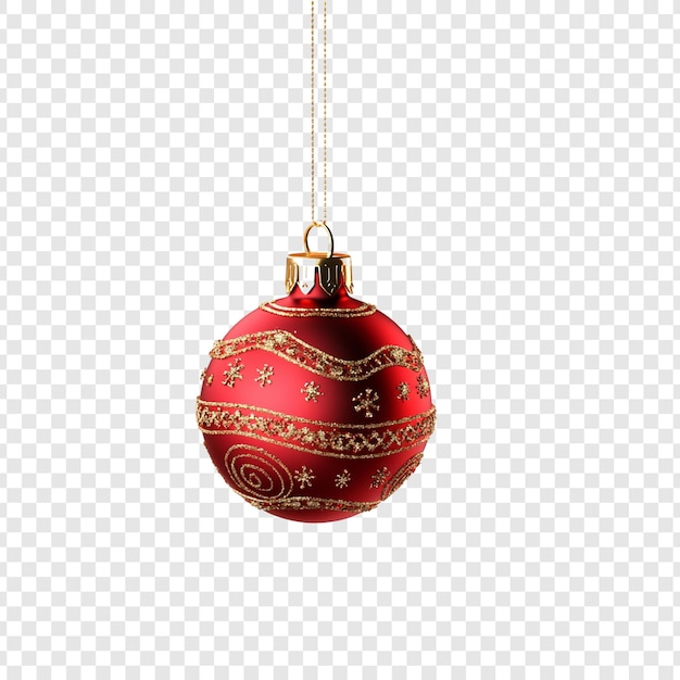 Decoración colgante de adornos de Navidad rojos