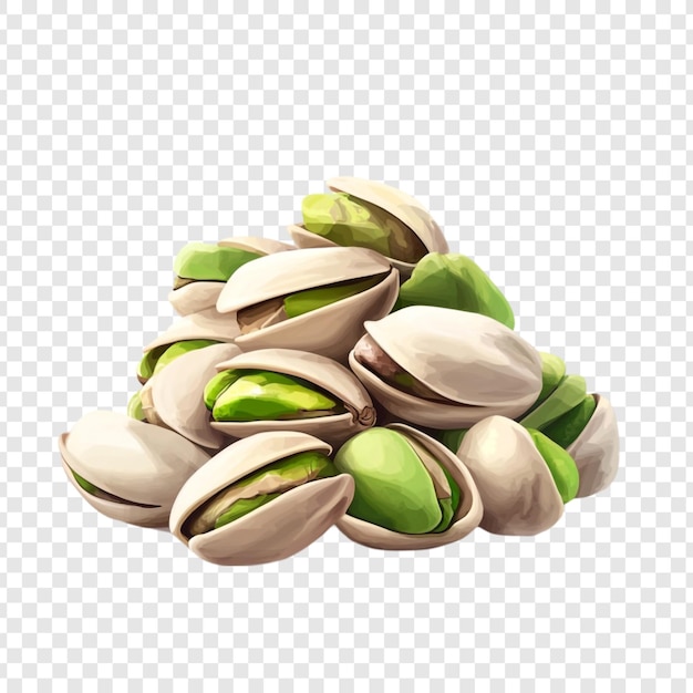 Una deliciosa pila de pistachos