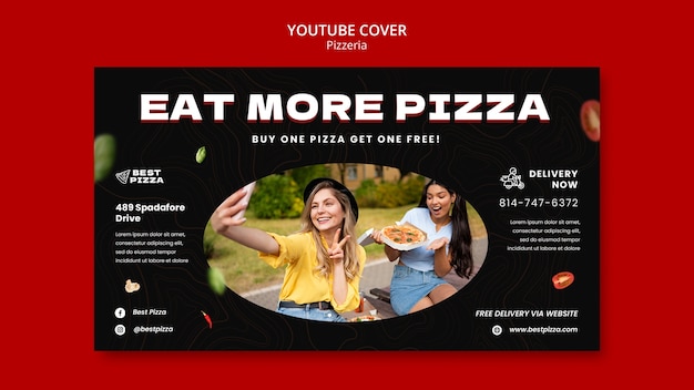 Deliciosa pizzería portada de youtube