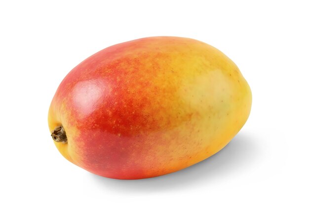 Un delicioso mango en el estudio.