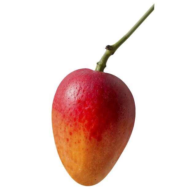 Un delicioso mango en el estudio.