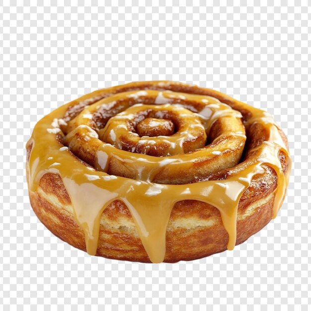 Delicioso pastel de caramelo y canela